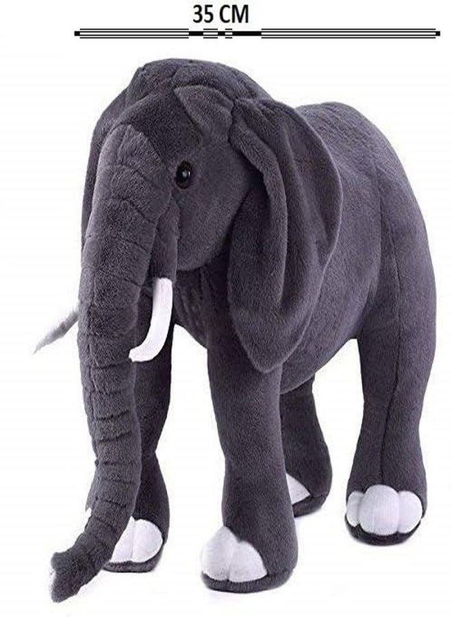 Tickles Grey Jumbo Elephant Stuffed Soft Plush Toy 55 cm - Image 5